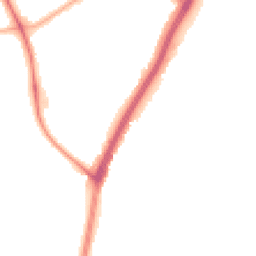 Night-time road noise heatmap for KT20 6AW