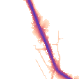 Daytime road noise heatmap for KT20 6AX