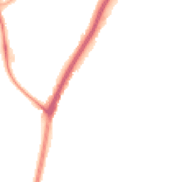 Night-time road noise heatmap for KT20 6DP