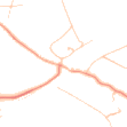 Daytime road noise heatmap for KT20 6EZ