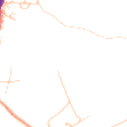 Daytime road noise heatmap for KT20 6HH