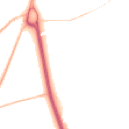 Night-time road noise heatmap for KT20 6NT