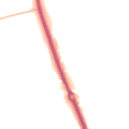 Night-time road noise heatmap for KT20 6QS