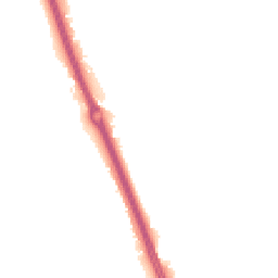 Night-time road noise heatmap for KT20 6RY