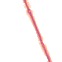 Night-time road noise heatmap for KT20 6SJ