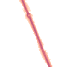 Night-time road noise heatmap for KT20 6SL