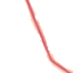 Night-time road noise heatmap for KT20 6TA