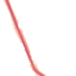 Night-time road noise heatmap for KT20 6TP