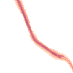 Night-time road noise heatmap for KT20 6UB