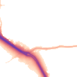 Daytime road noise heatmap for KT20 6XA