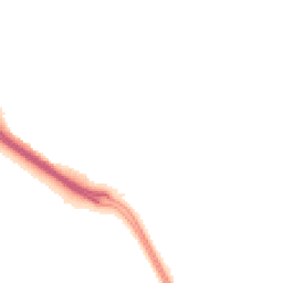 Night-time road noise heatmap for KT20 6XA