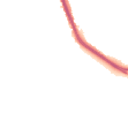 Night-time road noise heatmap for KT20 7ED