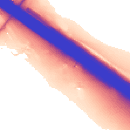 Daytime road noise heatmap for KT20 7NW