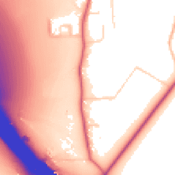 Daytime road noise heatmap for KT20 7QY