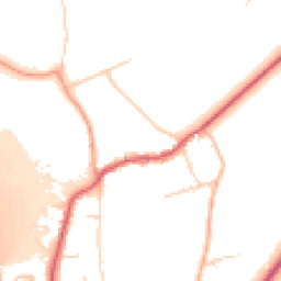 Daytime road noise heatmap for KT20 7RN