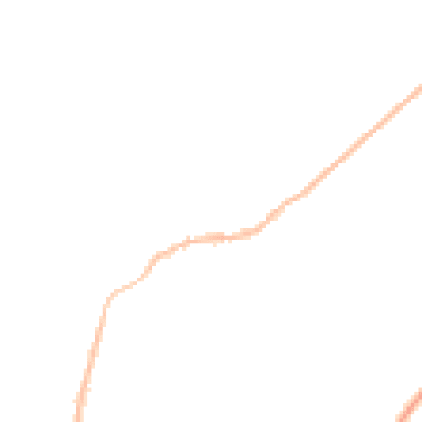 Night-time road noise heatmap for KT20 7RN