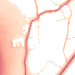 Daytime road noise heatmap for KT20 7SN