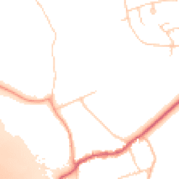 Daytime road noise heatmap for KT20 7UZ