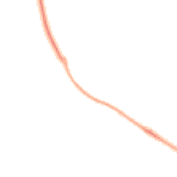 Night-time road noise heatmap for KT22 0AL