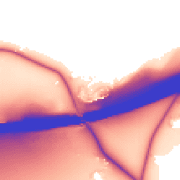 Daytime road noise heatmap for KT22 0AT
