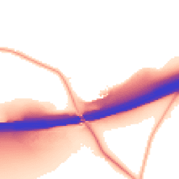 Night-time road noise heatmap for KT22 0AT