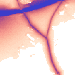 Daytime road noise heatmap for KT22 0AW
