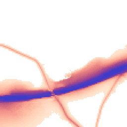 Night-time road noise heatmap for KT22 0BD