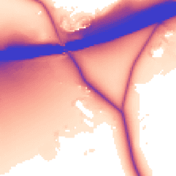 Daytime road noise heatmap for KT22 0BQ