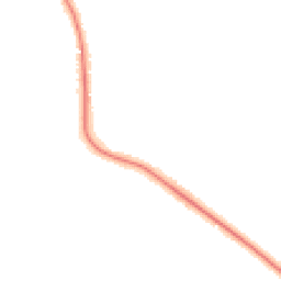 Night-time road noise heatmap for KT22 0DA