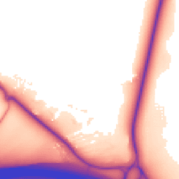 Daytime road noise heatmap for KT22 0DJ