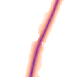 Daytime road noise heatmap for KT22 0DP