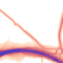 Night-time road noise heatmap for KT22 0DQ
