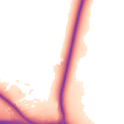 Daytime road noise heatmap for KT22 0EE