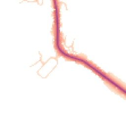 Daytime road noise heatmap for KT22 0EL