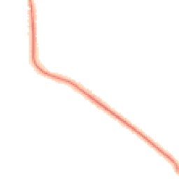 Night-time road noise heatmap for KT22 0EX