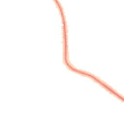 Night-time road noise heatmap for KT22 0HG