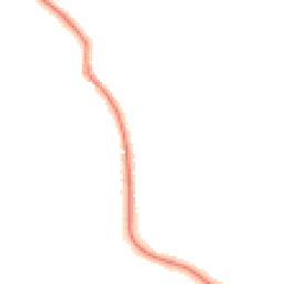 Night-time road noise heatmap for KT22 0JH