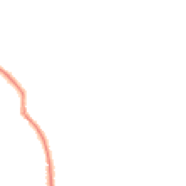 Night-time road noise heatmap for KT22 0SP