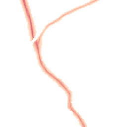 Night-time road noise heatmap for KT22 0SS