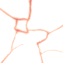 Night-time road noise heatmap for KT22 7HQ