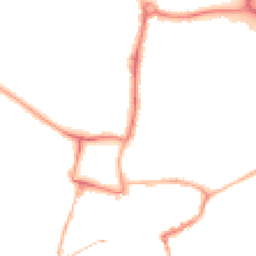 Night-time road noise heatmap for KT22 7LD