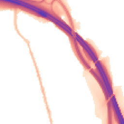 Night-time road noise heatmap for KT22 7RG