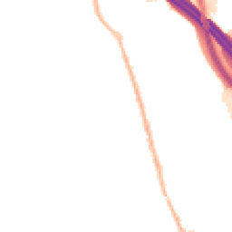 Night-time road noise heatmap for KT22 7RN