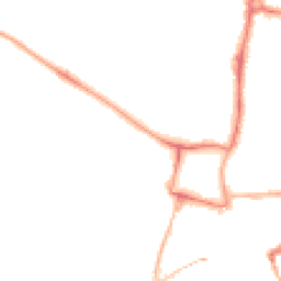 Night-time road noise heatmap for KT22 7UH