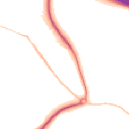 Night-time road noise heatmap for KT22 8PY