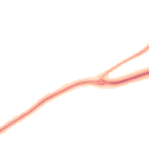 Night-time road noise heatmap for KT22 9FJ