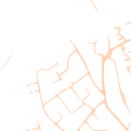 Daytime road noise heatmap for KT22 9SX