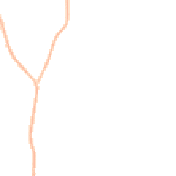 Night-time road noise heatmap for KT24 5AN