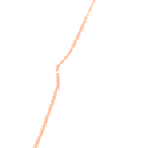 Night-time road noise heatmap for KT24 5AU