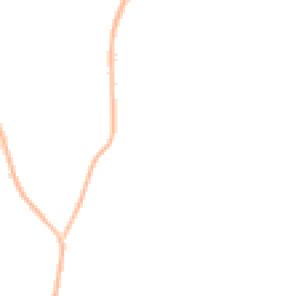 Night-time road noise heatmap for KT24 5DE